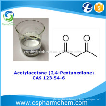 Acetilacetona 99,55% CAS 123-54-6, intermedio de síntesis orgánica